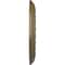 Ekena Millwork Jackson Ceiling Medallion (Fits Canopies up to 7 3/8"), 12 1/4"OD x 4"ID x 1 1/8"P, Mississippi Mud CM12JAMMF - alternate 2